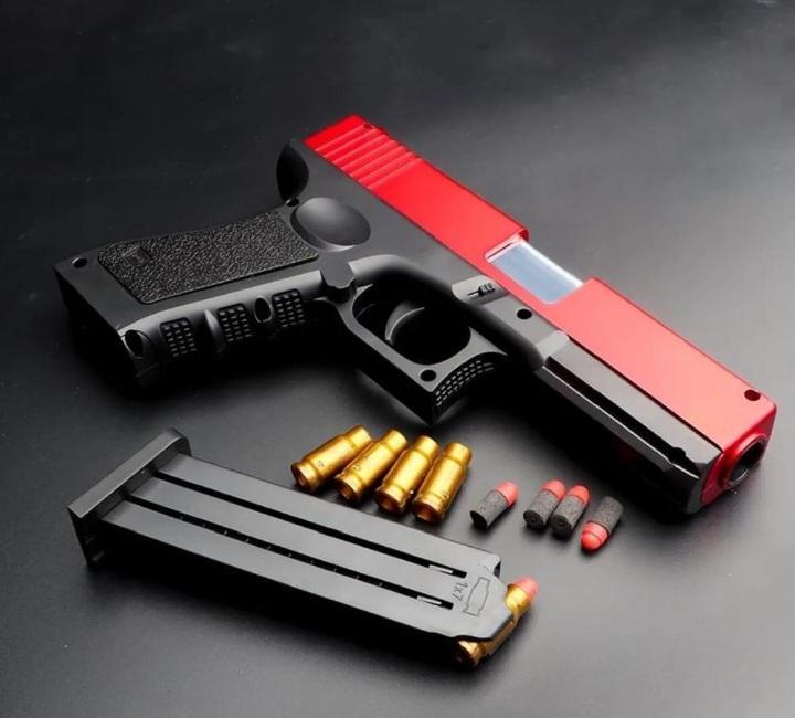 Multicolor Soft Bullet Toy Gun - 1 Pc Fun for Kids