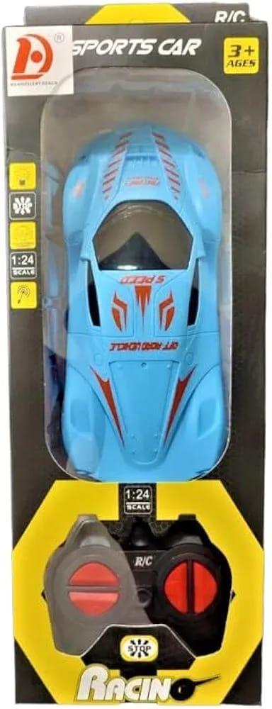 Blue Electric Drive RC Car for Boys - 1 Pc Toy for Ages 3-5