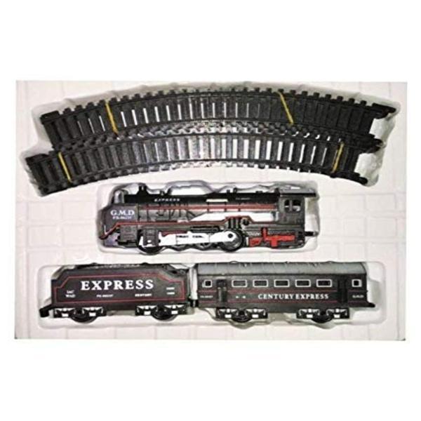 Electric Drive Railway Train Toy - 1 Pc Plastic Playset for Kids 1-12 Years