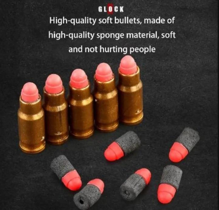 Multicolor Soft Bullet Toy Gun - 1 Pc Fun for Kids