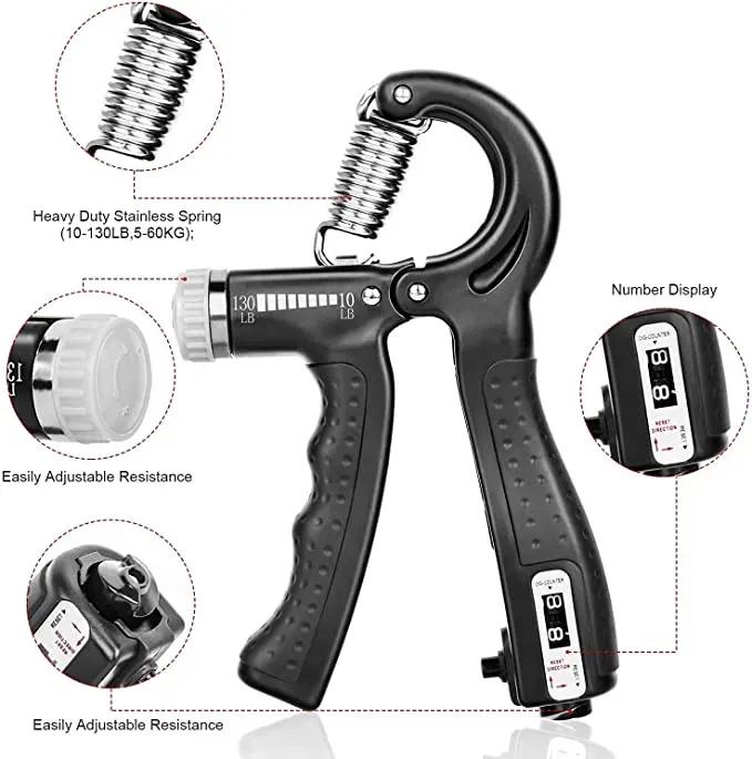 Adjustable Hand Gripper for Fitness – Strengthen Your Grip Anytime, Anywhere