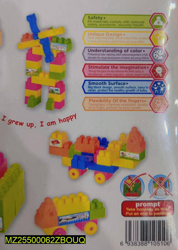 Castle Building Blocks Educational Toys For Kids