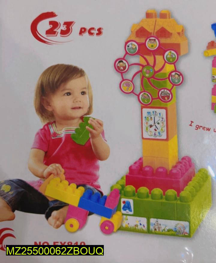 Castle Building Blocks Educational Toys For Kids