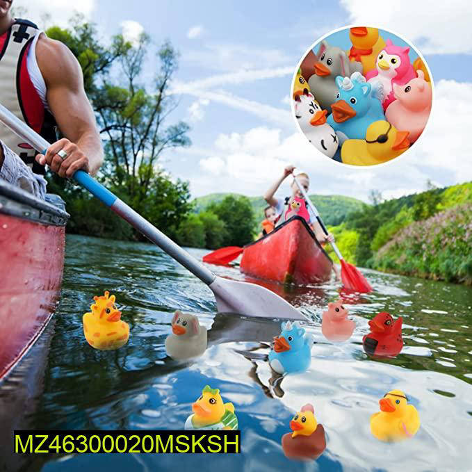 Kids Colorful Rubber Toys Pack Of 16