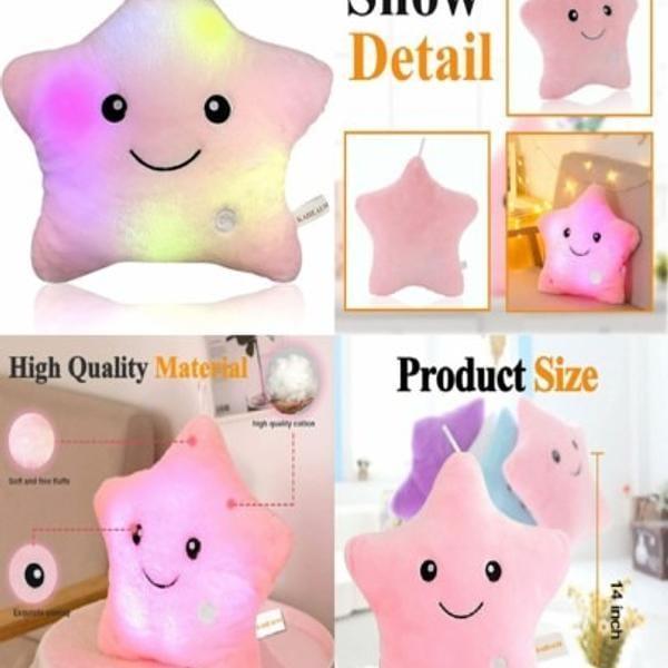 1 Pc Luminous Pillow Soft Glowing Light Toys