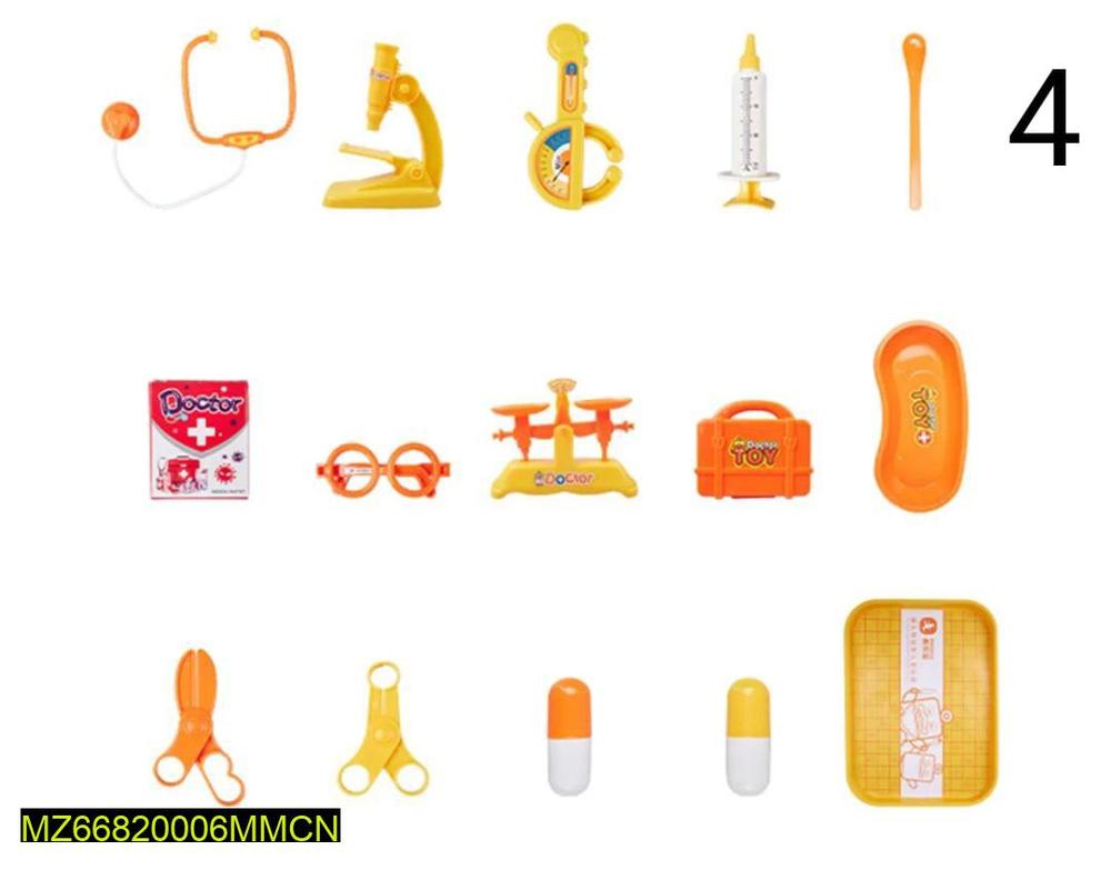 15 Pcs Stuff Toy -Medical Kit Too